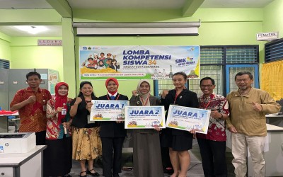 SMKN 2 Semarang Ukir Prestasi Gemilang dalam Lomba Kompetensi Siswa (LKS) SMK Tingkat Kota Semarang Tahun 2026